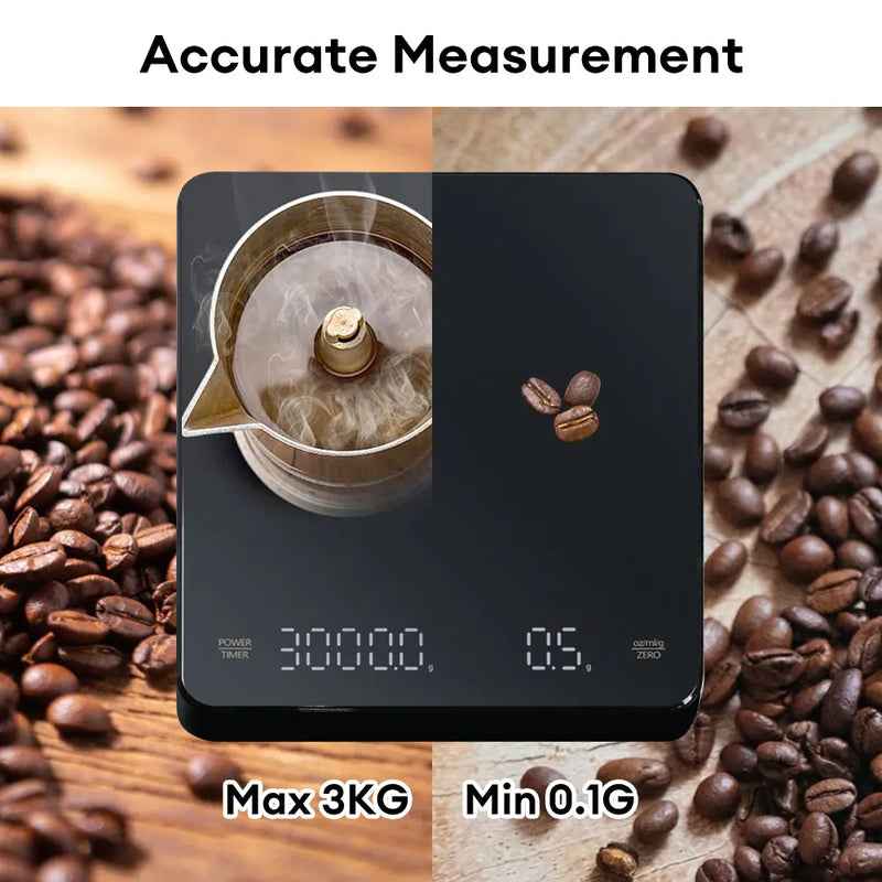 Digital Coffee Scale with Timer - Accurate Measurements for Perfect Brews