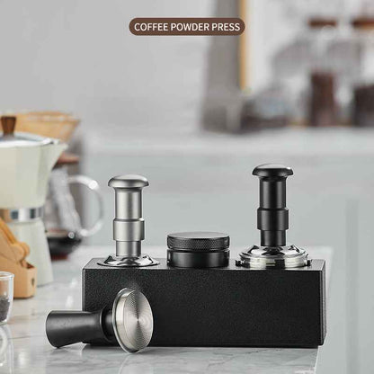 Adjustable Coffee Tamper Dual-Head for Perfect Espresso Brewing