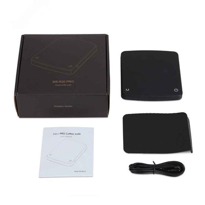 MS-R30A Smart Digital Coffee Scale with Timer - Precision Measurement for Perfect Brews