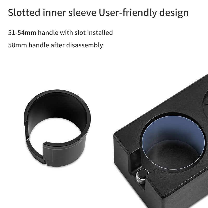 All-in-One Coffee Tamping Station Made of Durable ABS Material