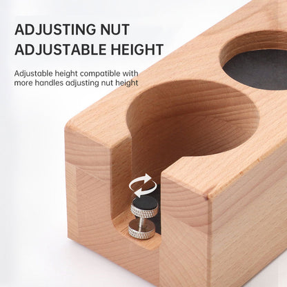 Coffee Tamping Station & Barista Tool Organizer for Perfect Espresso Preparation