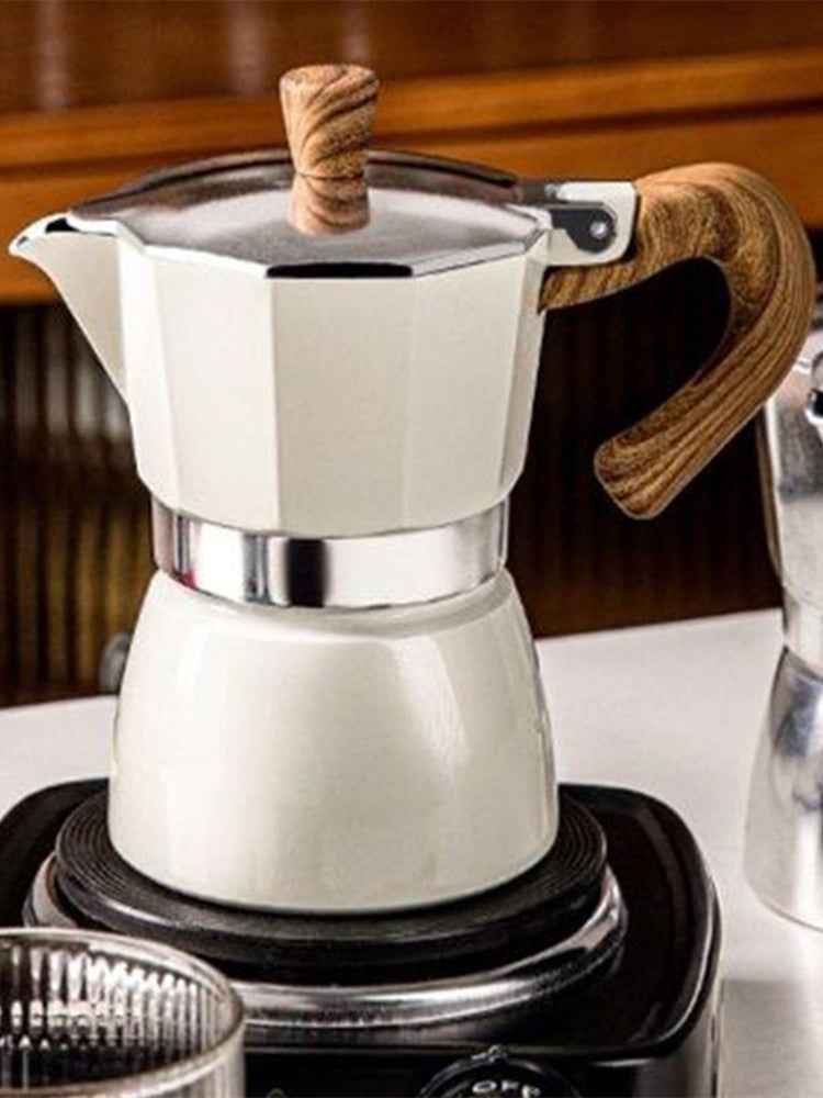 Classic Moka Pot - Authentic Italian Stovetop Espresso Maker for Rich Coffee