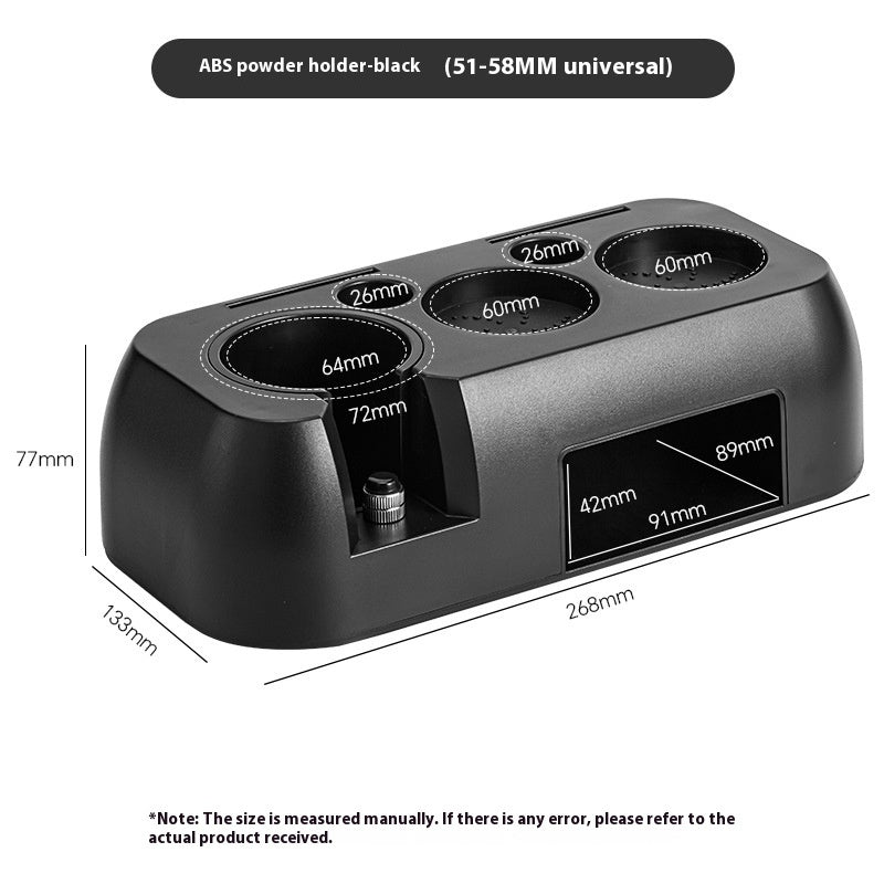 Universal Portafilter Tamping Station for Perfect Espresso Extraction