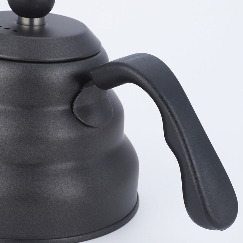Black kettle with handle on a white background free shipping shop now