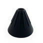 Black silicone pour-over coffee dripper for home brewing and travel. Shop now
