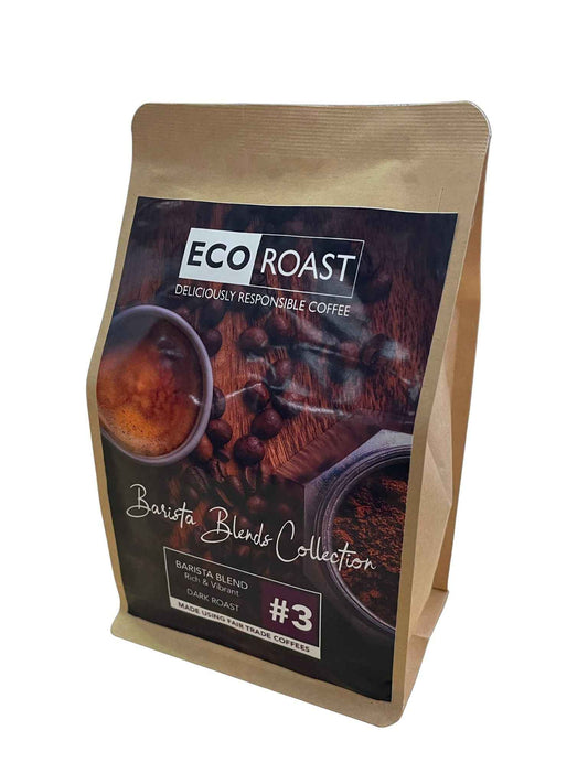 250g Eco Roast Blend Whole Bean Coffee - Premium Quality