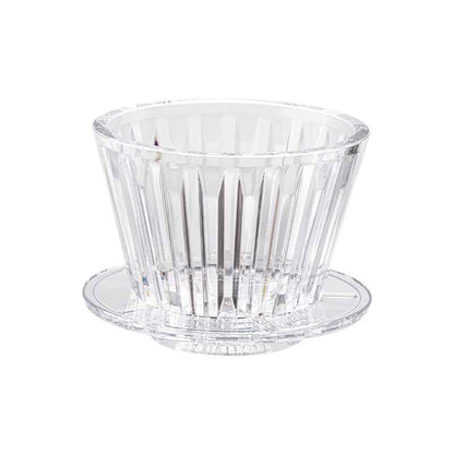 Hand Brewed Coffee Filter Cup - Flat Bottom Brewing for Perfect Cups