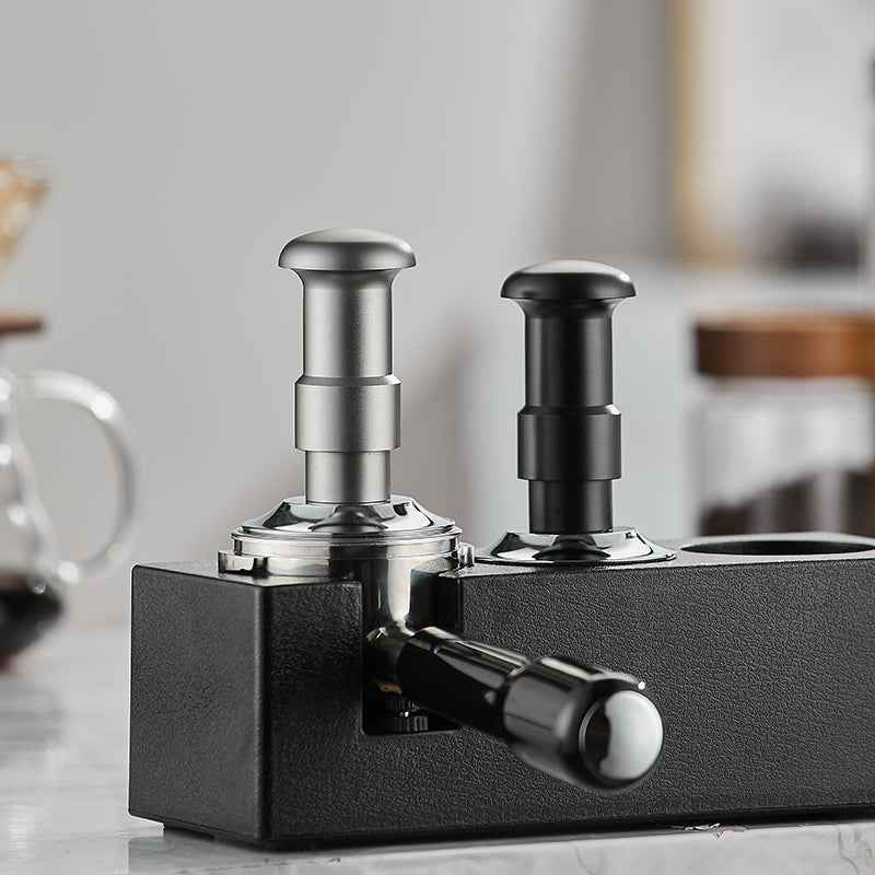 Adjustable Coffee Tamper Dual-Head for Perfect Espresso Brewing