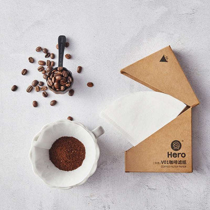 Coffee Filter, Coffee Powder Filter Paper And V60 Filter Cup