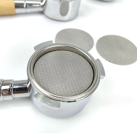 Coffee Puck Screen silver