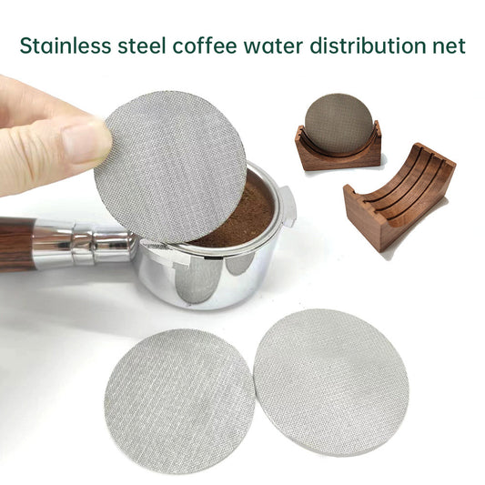 Coffee Puck Screen water distribtion