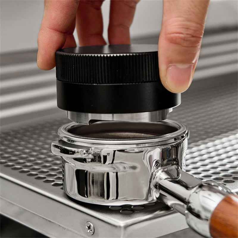 Adjustable Coffee Distributor and Leveler Tool for Perfect Espresso Extraction