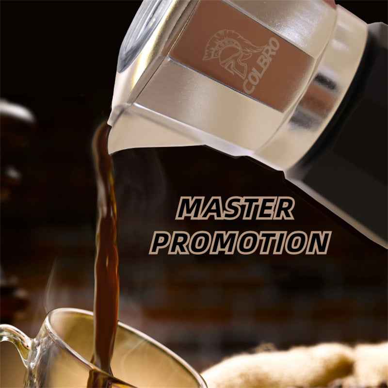 Colbro Moka Pot: Double Valve Espresso Maker for Perfect Home Brewing (UNITED STATES - Hye Bang)