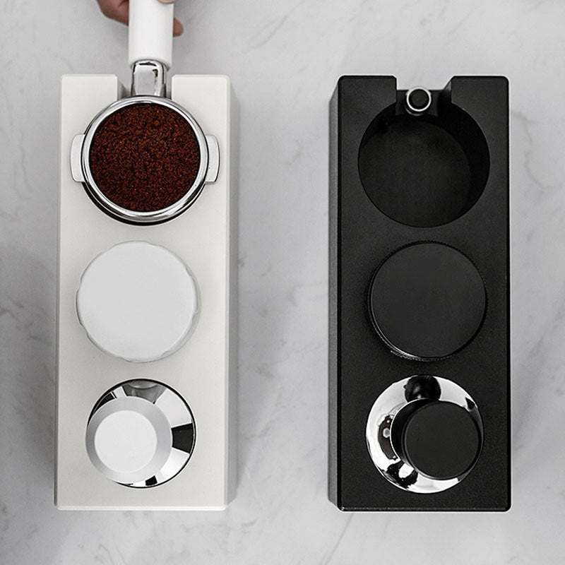 All-in-One Coffee Tamping Station Made of Durable ABS Material