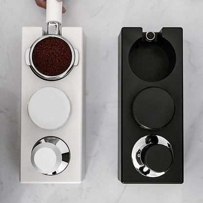 All-in-One Coffee Tamping Station Made of Durable ABS Material