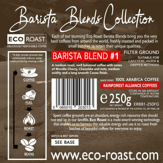Eco Roast Blend Filter Coffee #1  - 250g