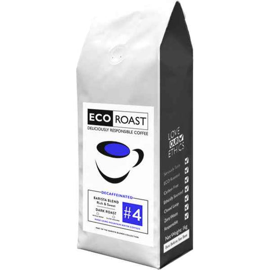1kg Eco Roast Blend #4 Whole Bean Coffee - Premium Eco Roast Blend Coffee