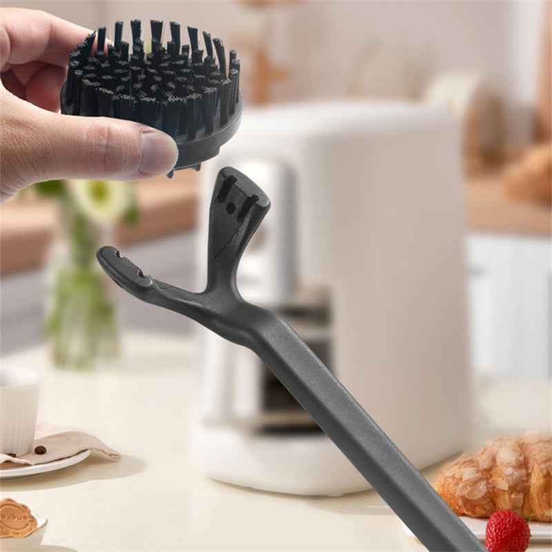 Espresso Machine Cleaning Brush for Effortless Group Head Maintenance