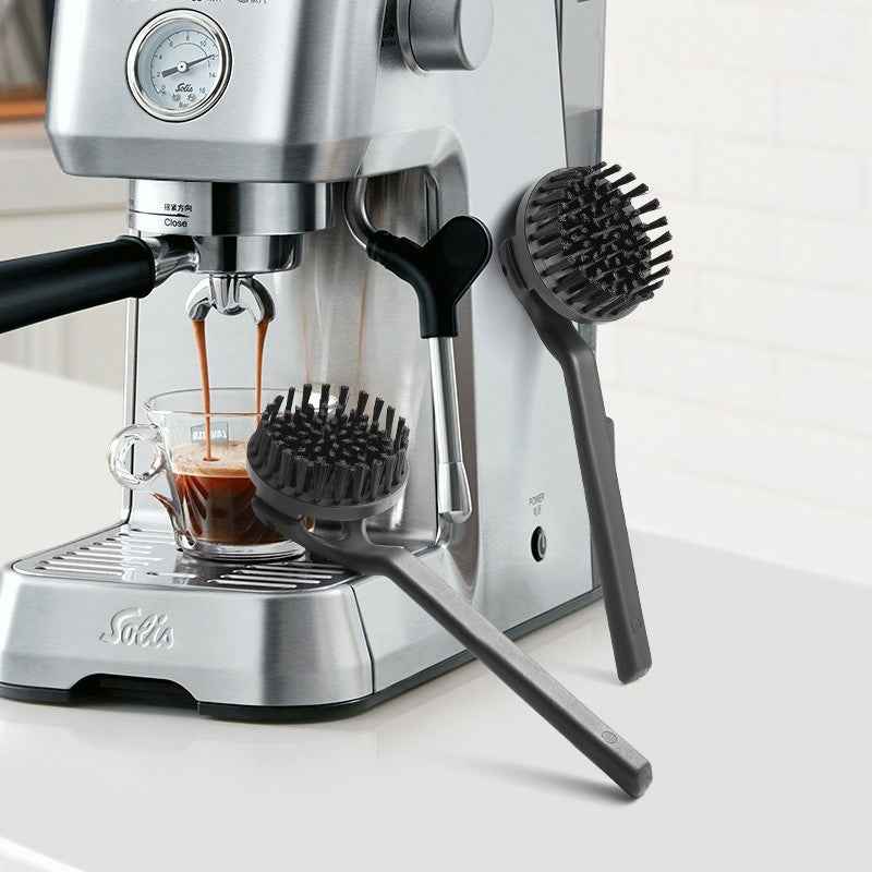 Espresso Machine Cleaning Brush for Effortless Group Head Maintenance