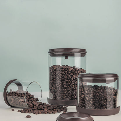 Coffee Bean Storage Jar with One-Way Exhaust Valve