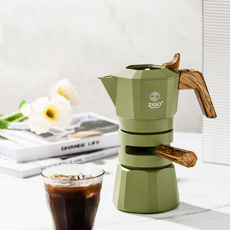 ZIGO Home Moka Coffee Maker for Perfect Espresso at Home