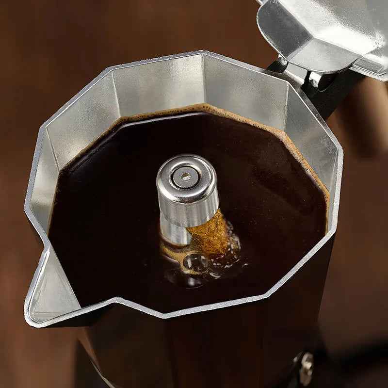 Portable Espresso Mocha Coffee Machine Mocha Pot Coffee Brewing Pot