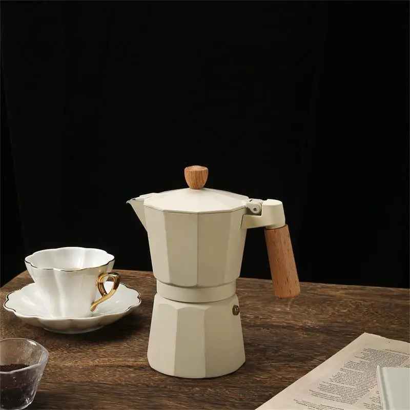 Portable Espresso Mocha Coffee Machine Mocha Pot Coffee Brewing Pot