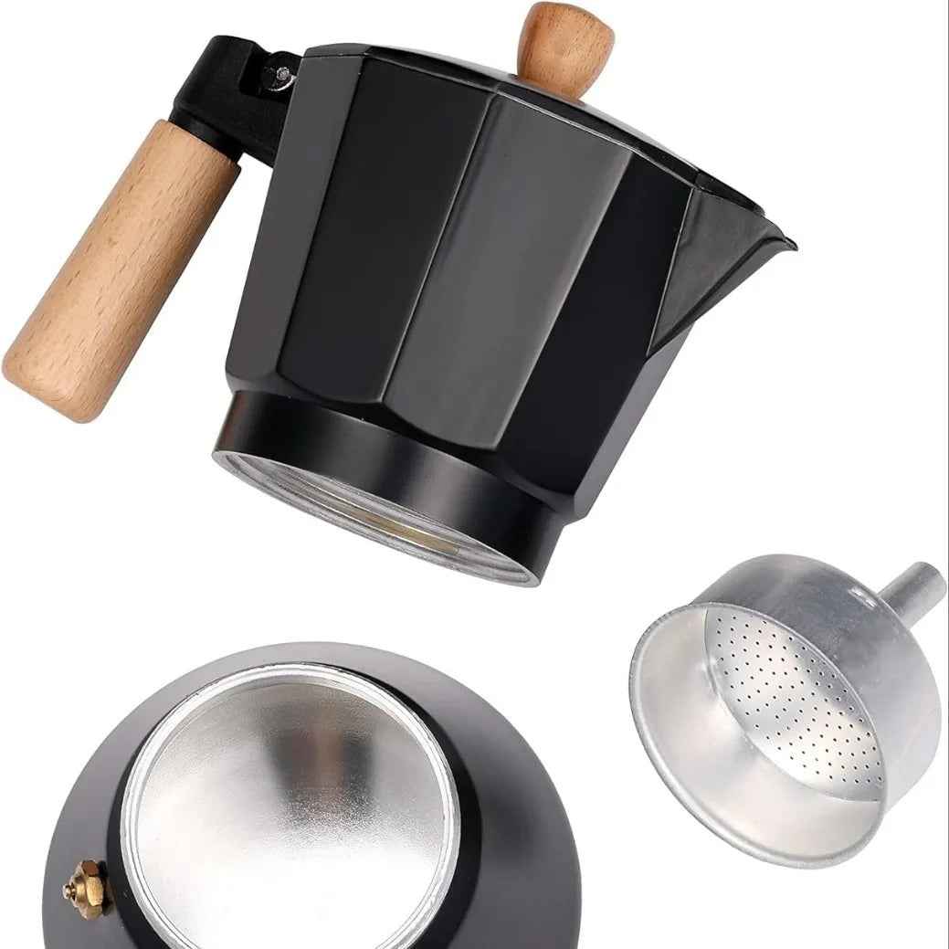 Portable Espresso Mocha Coffee Machine Mocha Pot Coffee Brewing Pot
