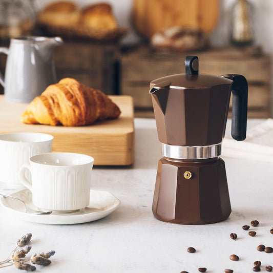 MONIX - New Cream Full Induction Moka Pot Espresso