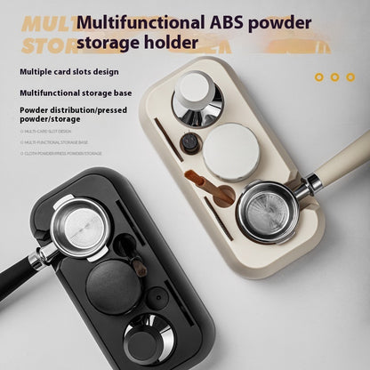 Multifunctional ABS powder storage holder with multiple card slots design on a buy now