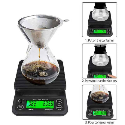 Digital Coffee Scale - The Essential Tool for Every Home Barista