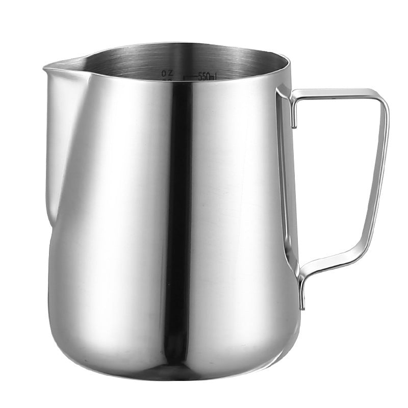 Stainless steel milk pitcher Shop now