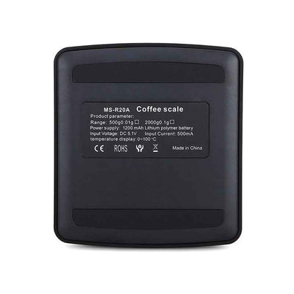 MS-R20A Smart Coffee Scale - Digital Precision Scale with Time Function