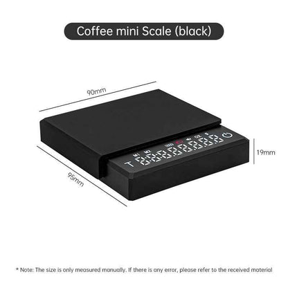 Mini Coffee Scale - Smart Precision in Black or White Options