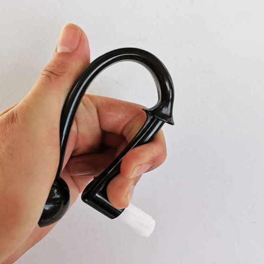 2-in-1 Coffee Machine Cleaner: Cleaning Brush and Spoon Combo