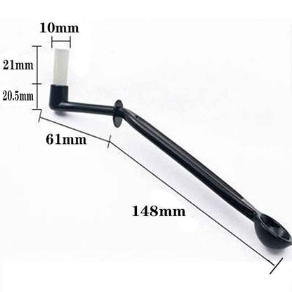 2-in-1 Coffee Machine Cleaner: Cleaning Brush and Spoon Combo