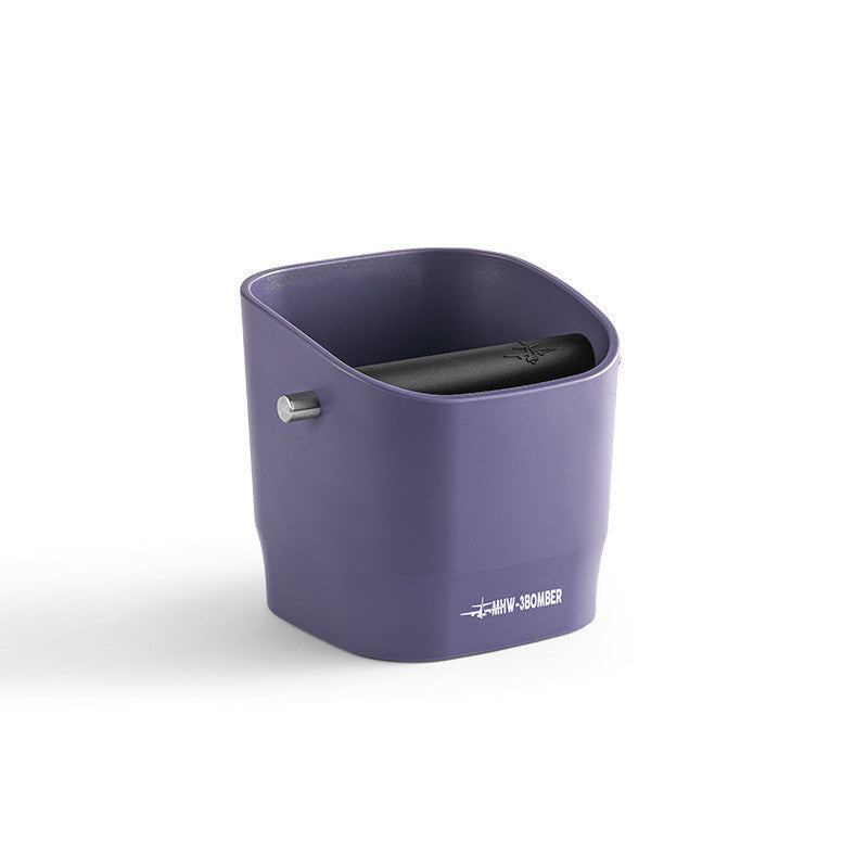 Coffee Knock Box for Home Barista - Espresso Puck Bin Storage Solution