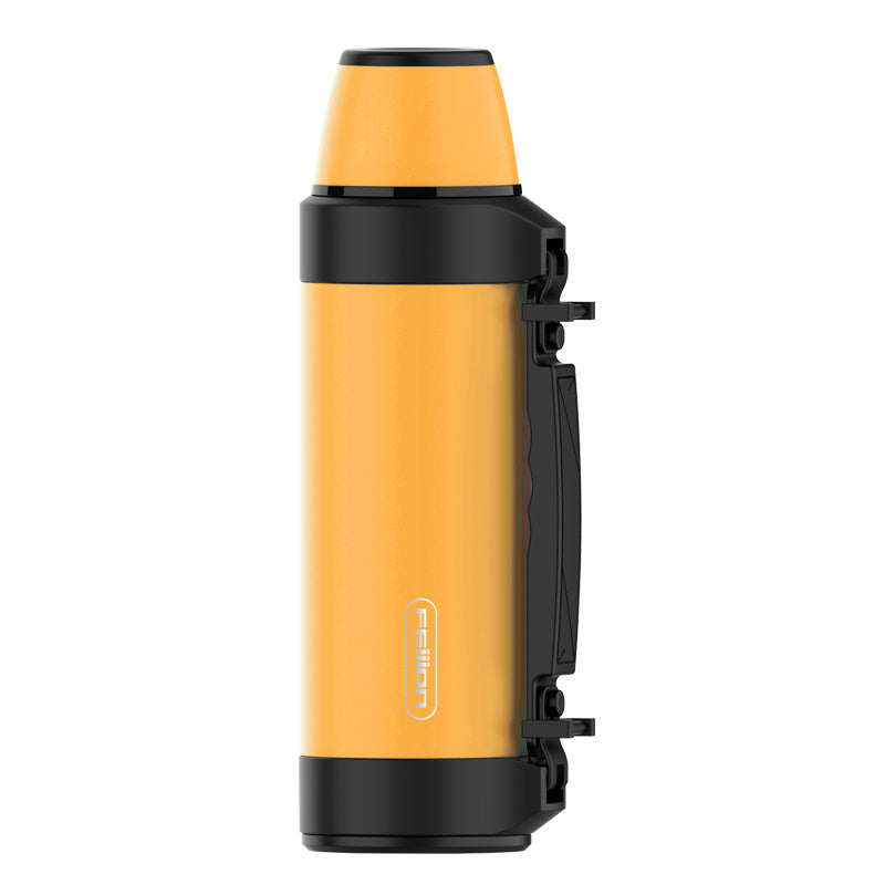 Insulated Stainless Steel Thermos - 1.3L/1.5L Large Coffee Cup Kettle