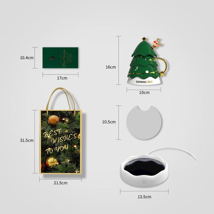 Cute And Creative Girl Christmas Tree Cup