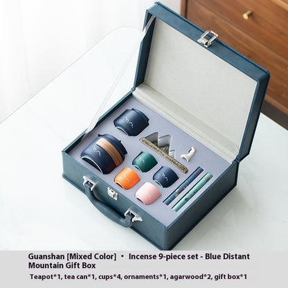Tea Set Yuanshan Xiangdao - A Pot Of Four Cups Home Gift Box