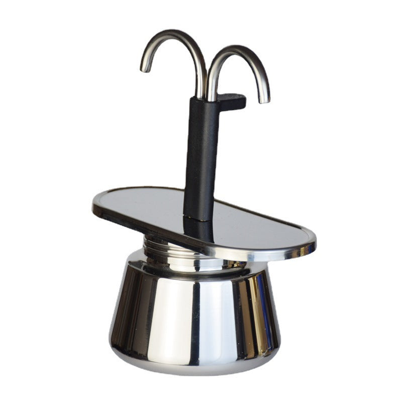 Household Stainless Steel Moka Pot for Perfect Espresso at Home