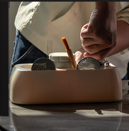 Universal Portafilter Tamping Station for Perfect Espresso Extraction