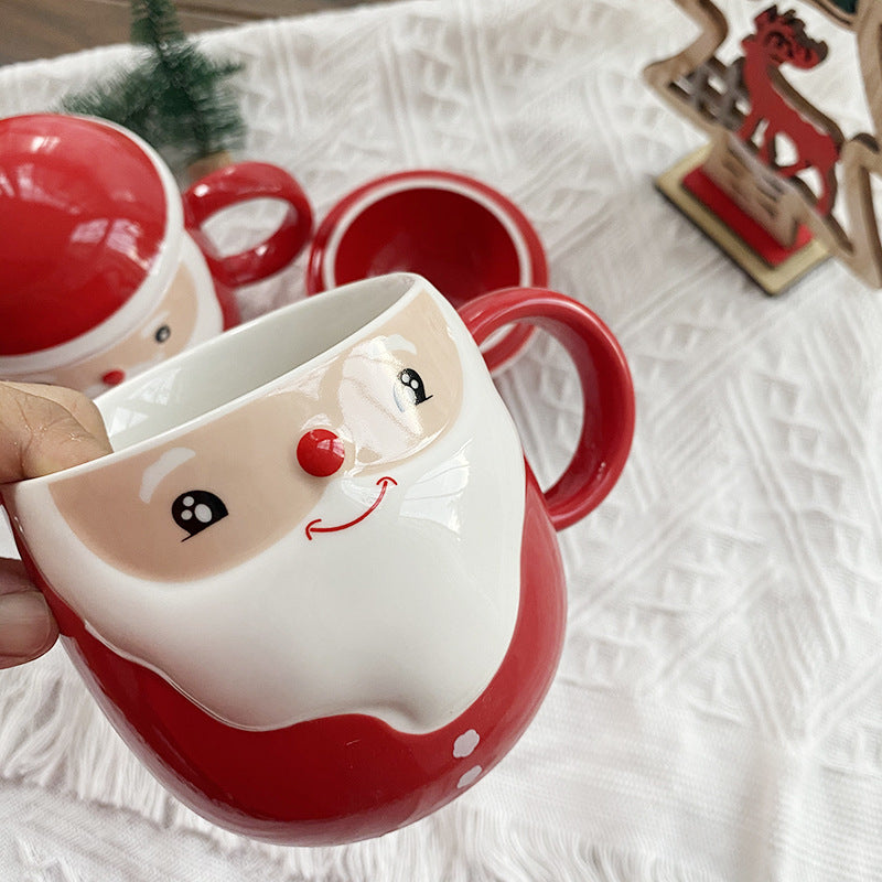 Christmas Ceramic Mug Santa