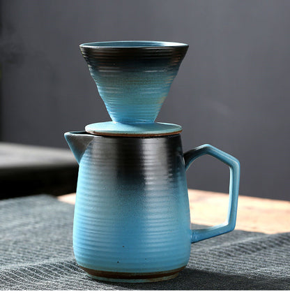 Kiln Change Coffee Filter Set with Ceramic Gilt Separator for Perfect Brew