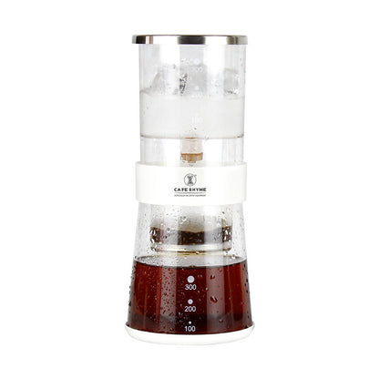 Ice Drip Coffee Pot Borosilicate Glass Cold Extraction Pot