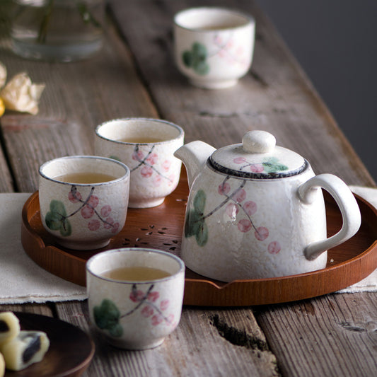 Japanese Style Ceramic Teapot Gift Set