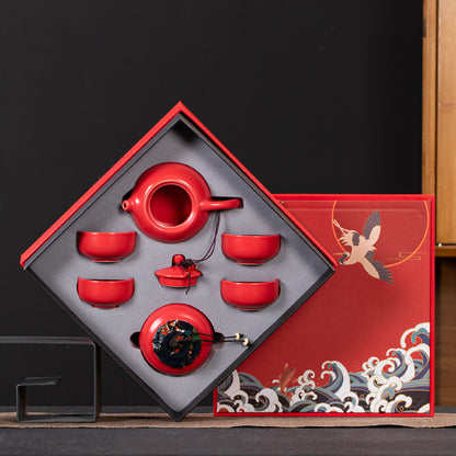 Ceramic Tea Set Gift Box