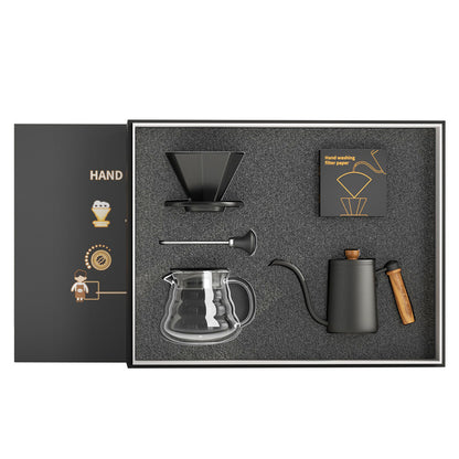 Premium Pour-Over Coffee Set - Complete Hand Brew Kit for Coffee Lovers