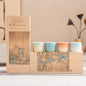Tea Cup Gift Set Gift Box - Gradient Color Master Cup