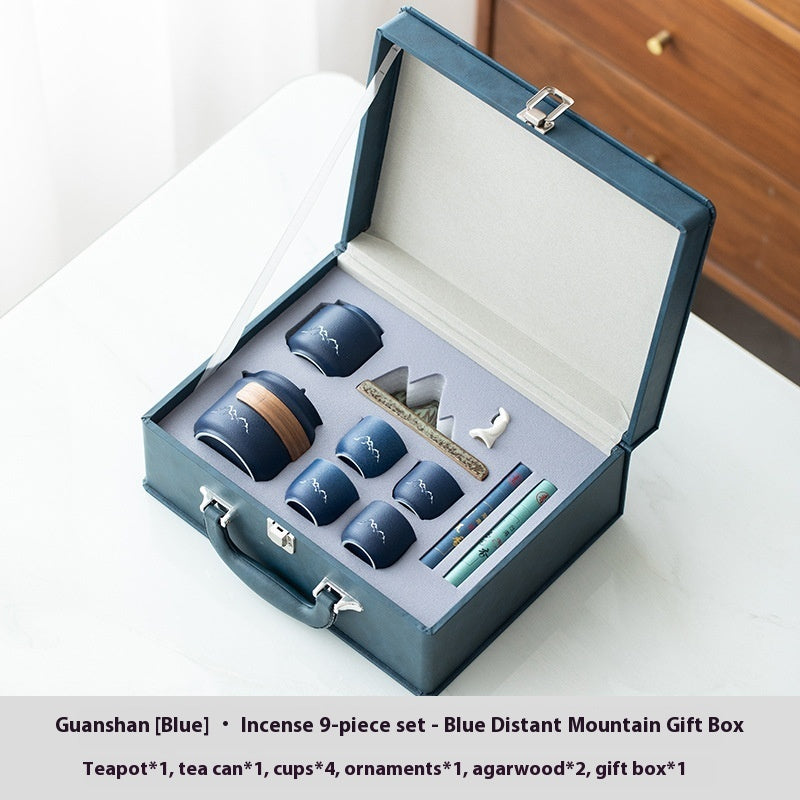Tea Set Yuanshan Xiangdao - A Pot Of Four Cups Home Gift Box
